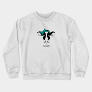 Cow - Moody Crewneck Sweatshirt